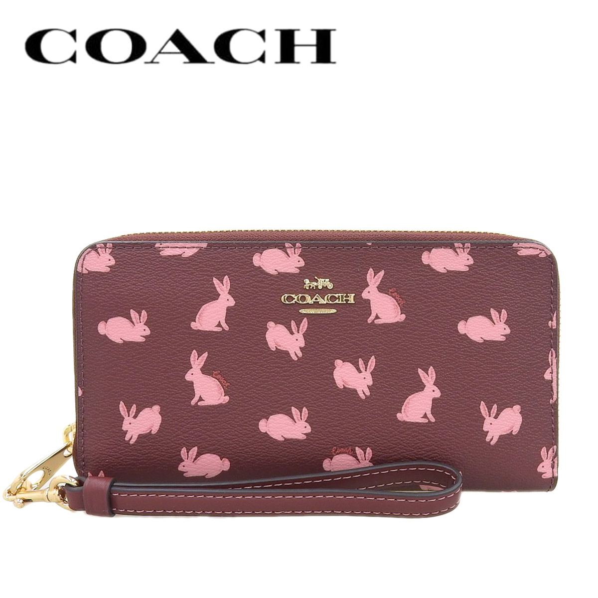 楽天市場】【COACH】 コーチ レザー 2つ折り財布 スモールモーガン