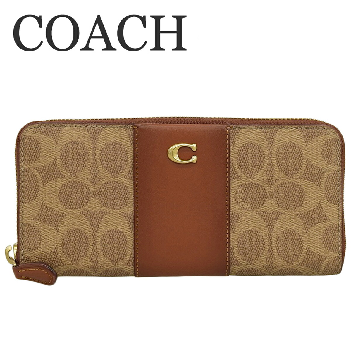 楽天市場】【COACH】 コーチ イチゴ柄 長財布 ミディアム ID ジップ