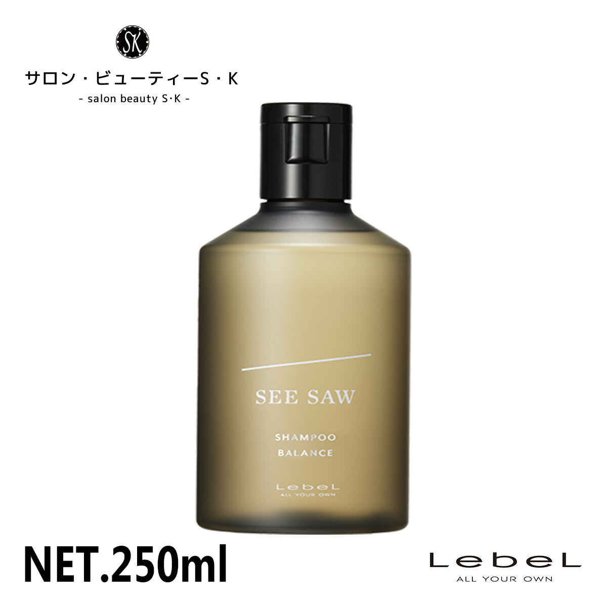 楽天市場】ルベル SEE/SAW シャンプー T 500ml タイト【Lebel