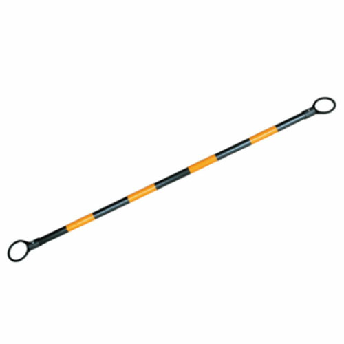 20個セット スライドバー 34×2.0M 2段式 黄黒 CB2-3420 安全興業