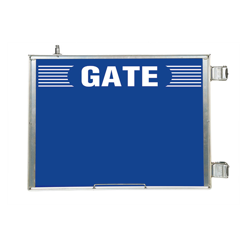 突出し式ゲート標識　ＧＡＴＥ　セット305-85｜足場販売　店