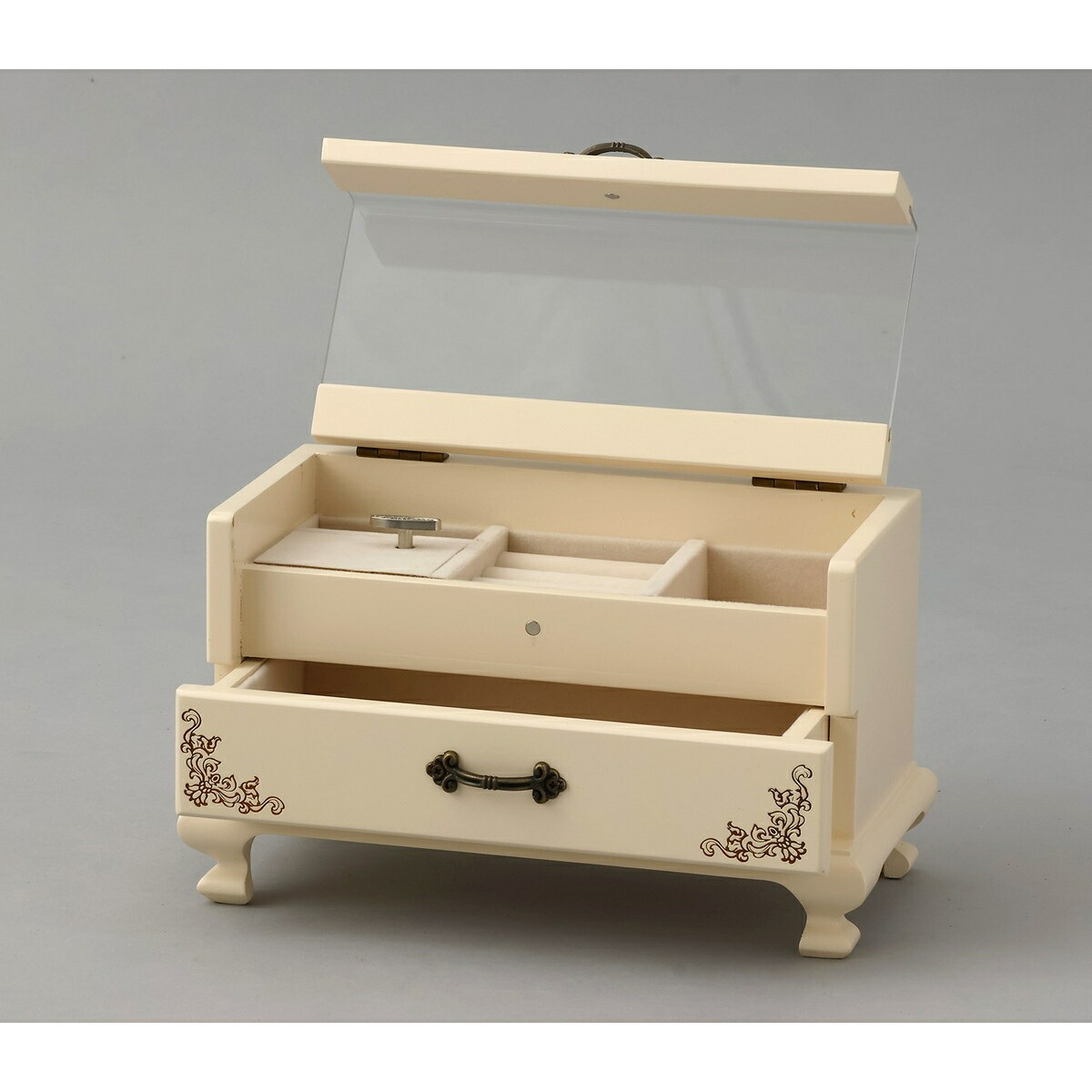 楽天市場】【Made in Japan】木製 ジュエリーボックス：オルゴール付き