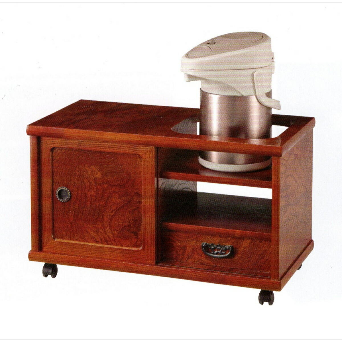 楽天市場】お座敷ワゴン ポットワゴン ロータイプワゴン 若草 片面