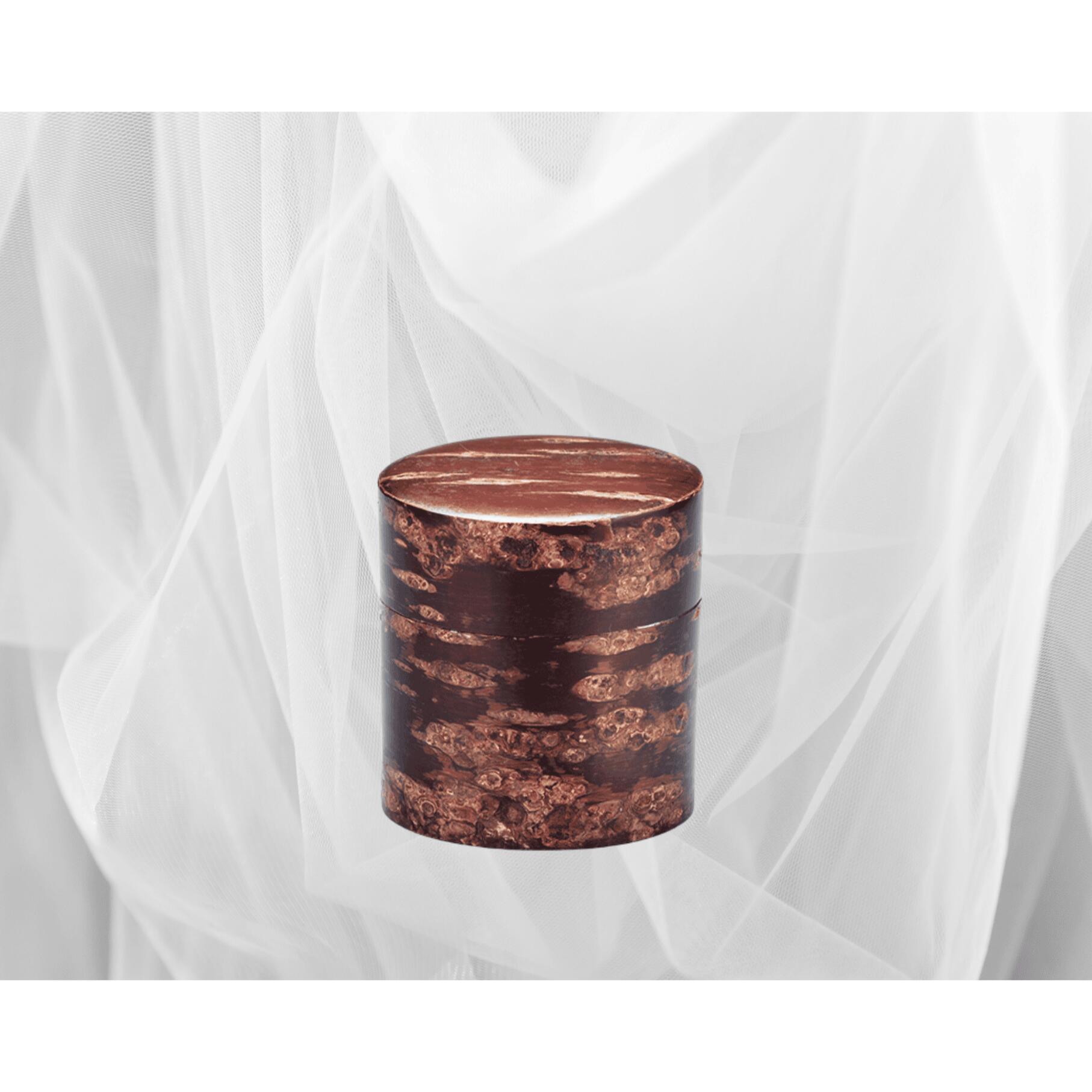 楽天市場】桜皮細工 総皮茶筒 茶箕付 : フリスト