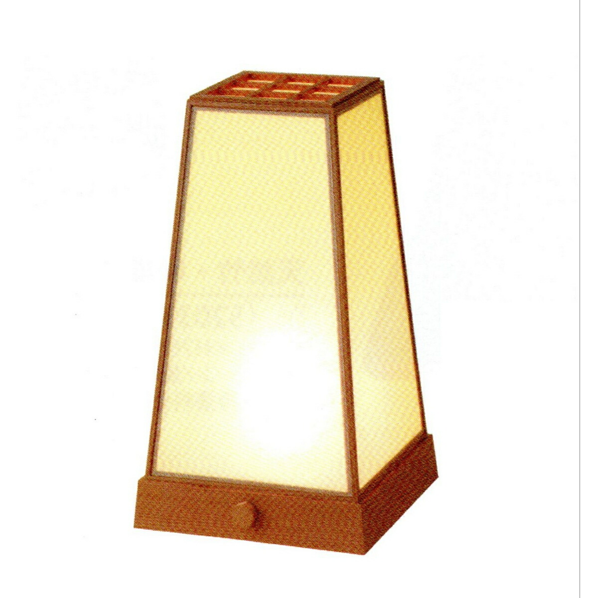 楽天市場】室内行灯 あんどん 長角型 手つき 調光スイッチ 木製照明