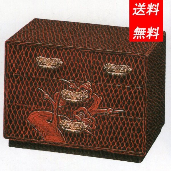 整理箱 2E-22 鎌倉彫 特大Ｂ４ 送料無料 和風整理箱｜足利屋店