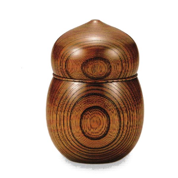 楽天市場】山中漆器 欅(けやき) 茶入れ 瓢箪 : ベルセーブ
