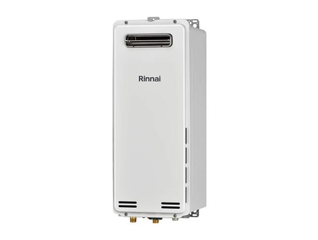 リンナイ RUX-SA1606W(A) ガス給湯専用機 スリムタイプ 16号 屋外壁掛・PS設置型 RUX-SA1606W A E｜あしなが屋　店