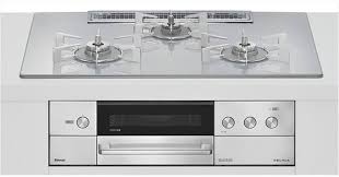 リンナイ RHS72W38M14RCSTW ザ・ココット付 硝子いの一番天板 アローズホワイト 食べ物屋排気ガス口小 ステンごとく 75糎 ビルトインコンロ オーヴン繋ぎ合わせる無 3V蓄電池 領域ボンネット連絡手合い