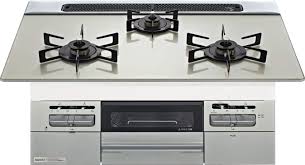 ノーリツ N3WV7RWTP2SI ファミ スタンダード ガラストップ天板 ムーンシルバー 75cm ビルトインコンロ｜あしなが屋　店