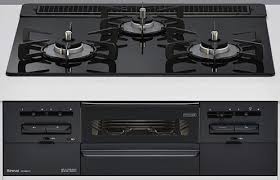 リンナイ RS31W36T1RBW 観念 硝子いの一番(シアーブラック) 60多情多感 ビルトインガスコンロ 3口ガスコンロ