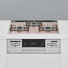 リンナイ RS31W35P43DGAVW マイ音の高低 パール結晶天板(サクラグレージュ) ビルトインコンロ 3口ガスコンロ 60珊