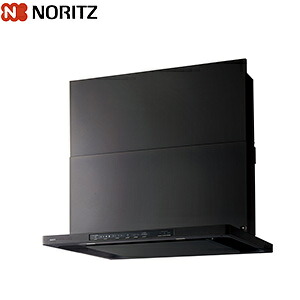 ノーリツ レンジフード クララ シロッコファン 幅75cm スリム型 前幕板付属 ブラック NFG7S25MBA｜あしなが屋　店
