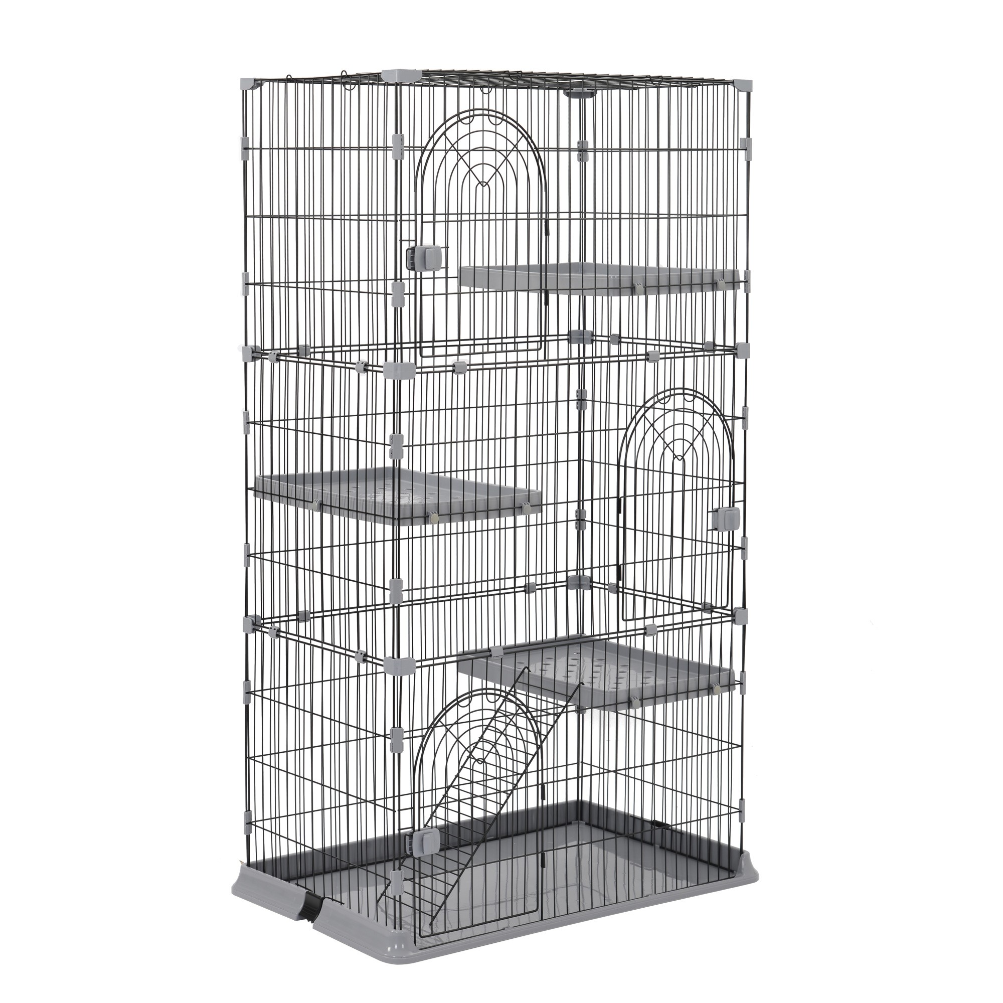 猫ケージ キャットケージ 3段 猫ゲージ おしゃれ キャットハウス 楽天市場】猫 ケージ キャットケージ 3段 猫ゲージ おしゃれ