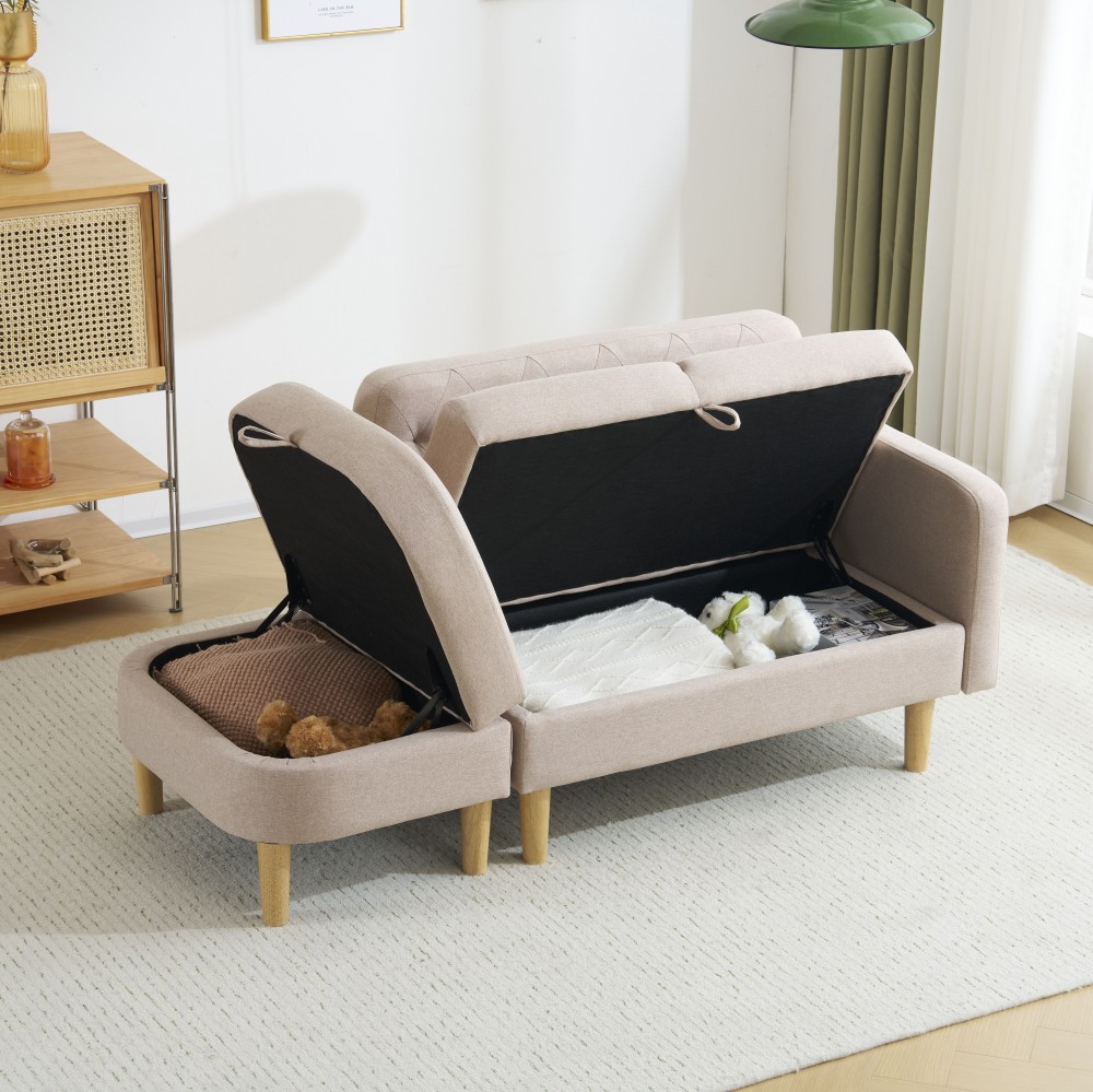 ソファ 2-3人掛け カウチソファ 収納機能 左右に使える片肘 オットマン レイ 楽天市場】ソファ 2-3人掛け カウチソファ 収納機能 左右に