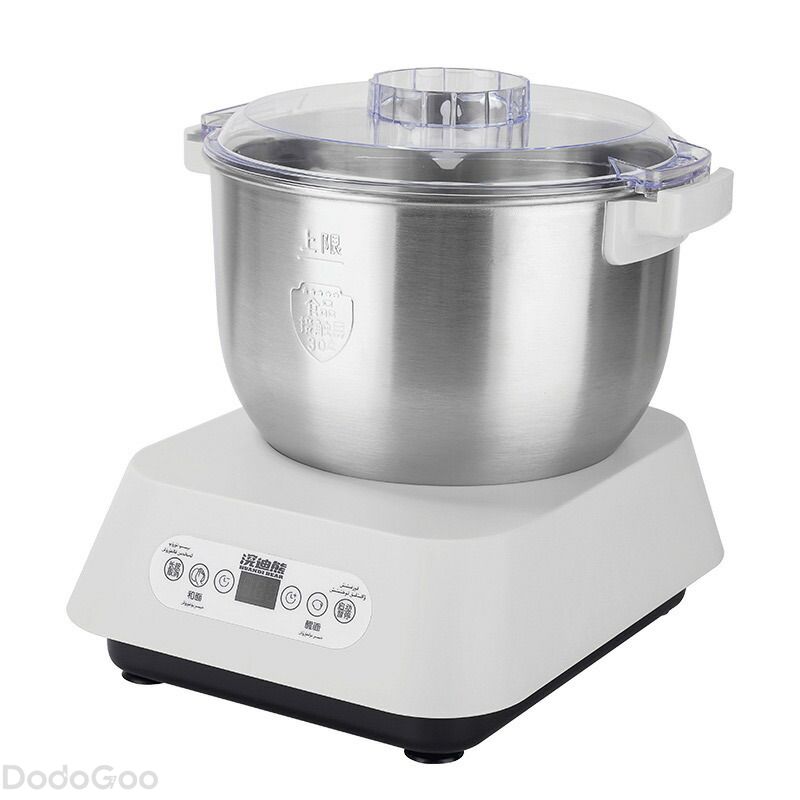 ニーダー 身寄り用食麺麭こね機 5L 110V 電動 パン焼き器 出どころこね・醗酵 ステンレス鋼ポット 扇形鳥毛 食麺麭/御菓子/ピザパイ/パスタ/うどん/餃子出どころ営造 飾り気の無い取りまわし