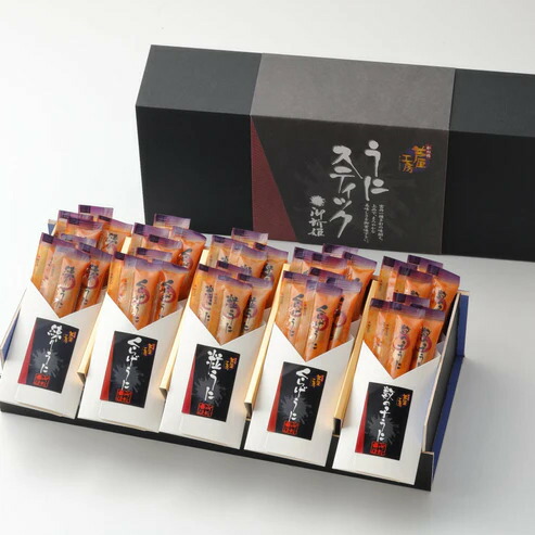 うにスティック御所姫 40本入（練りうに・くらげうに（ウニクラゲ）数の子うに・明太うに）帰省 お土産 プレゼント