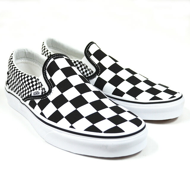 mixed checker vans