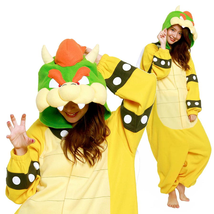 着ぐるみ クッパ スーパーマリオ フリース サザック コスプレ SAZAC キャラクター きぐるみ 大人用 BAN-231