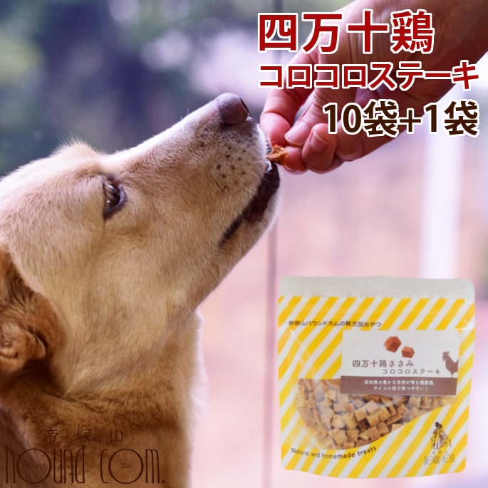 肌触りがいい 犬用おやつ 四万十鶏ささみコロコロステーキ 10袋セット 1袋 愛猫にもご利用いただけます お歳暮 Lexusoman Com