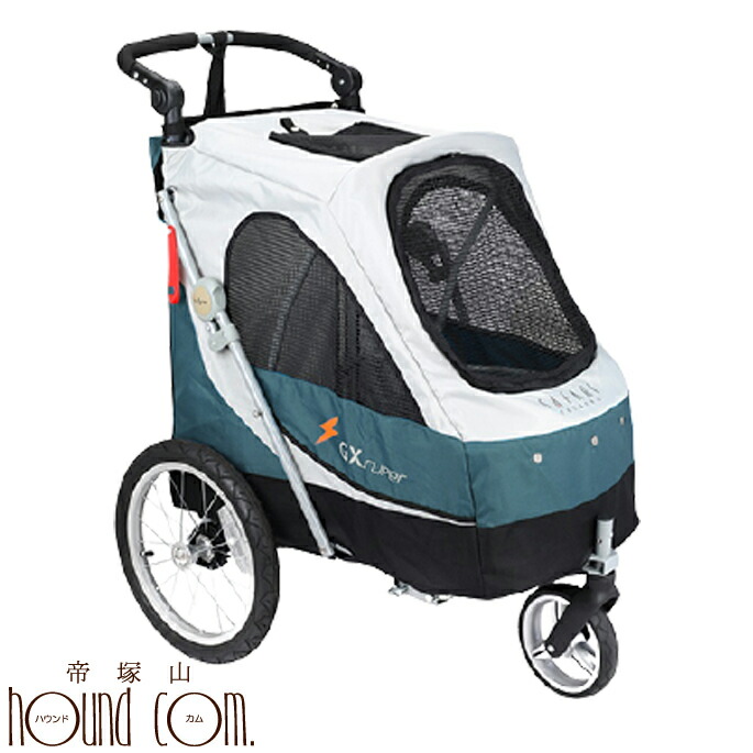 値引 楽天市場 お取り寄せ商品 ペットカート 大型 3輪バギー サファリ 30kgまで 小型 大型犬用 スモーキーグレー 愛犬手作りご飯 ハウンドカム食堂 お1人様1点限り Lexusoman Com