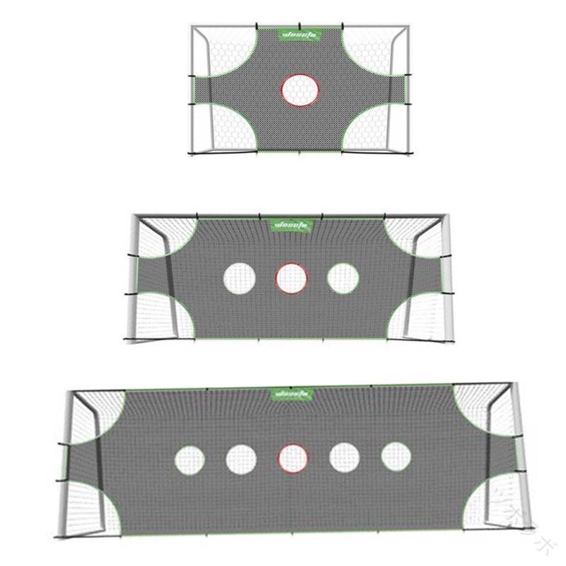 プロ選手愛用のサッカーゴールネット 正確なシュートを鍛える練習器具 部活やクラブチーム向け 頑丈な耐久性で長期間使用可能 コートに|ASI-Shop