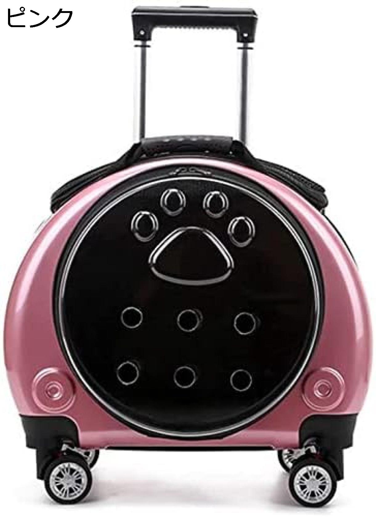 ペットキャリーバッグ ペットバッグ キャリーリュック 多機能 猫 小型犬 キャスター4輪 通気 伸縮ハンドル 携帯やすい 手提げ 通院 散歩|ASI-Shop
