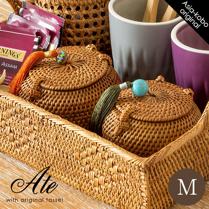 楽天市場】アジア工房オリジナルタッセル付き アタ製ボールケース L