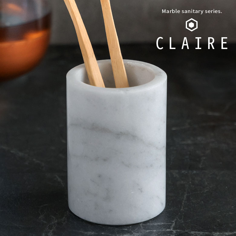 楽天市場 歯ブラシスタンド ホルダー 筒形 天然大理石 マーブル模様 ホワイト クレア 歯ブラシ立て 歯ブラシホルダー 歯ブラシたて歯ブラシ入れ ハブラシスタンド 歯ブラシ置き スタンド 容器 おしゃれ アジアン 雑貨 アジアン雑貨 ホテルライク ホテル仕様