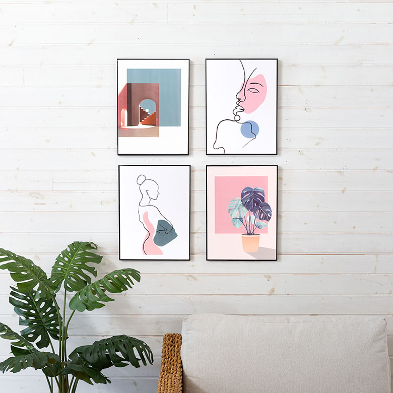 フレームアート アートフレーム 2cm 30cm 40cm D H W おしゃれ アジアン アート アートパネル イメージ イラスト キャンバス シンプル パネル フレーム フレームパネル リゾート 人物 北欧 壁掛け 抽象的 絵 絵画 線画 雑貨 韓国 韓国インテリア 半額