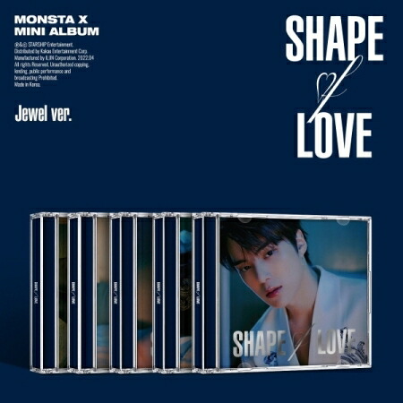 楽天市場】Monsta X - 11th Mini Album 「SHAPE of LOVE」 Special ver