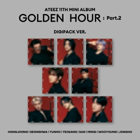 楽天市場】ATEEZ - GOLDEN HOUR : PART.2 DIGIPACK VER / メンバー選択