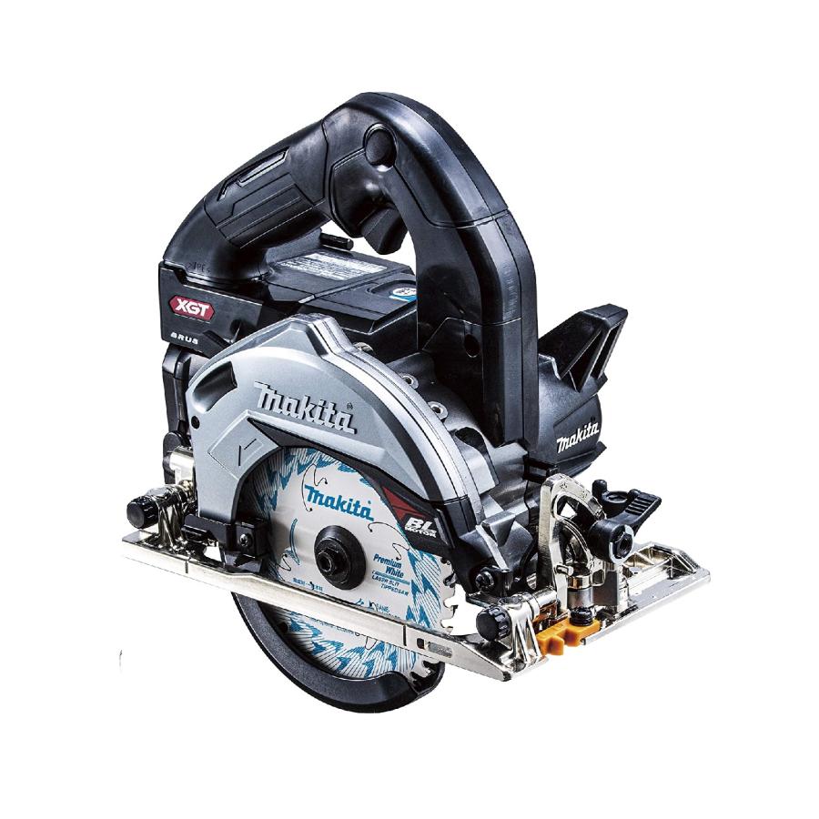 [店卸し資産有]新品 HS005GRDXB makita 申し受ける式マルノコ 125粍 40Vmax 2.5Ah BL4025 2本・申し受ける器・容れもの付 マキタ