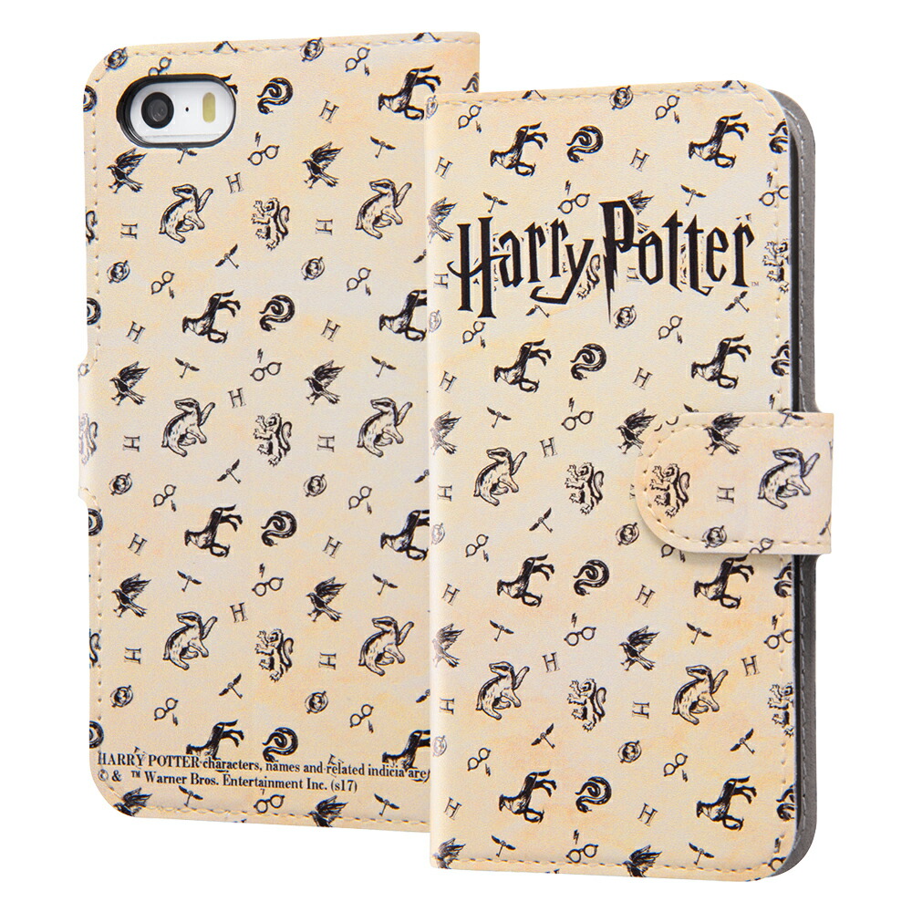 【楽天市場】iPhone SE / 5s / 5 ハリー・ポッター 手帳型ケース マグネット / ハリーポッター グッズ 公式 ハリー
