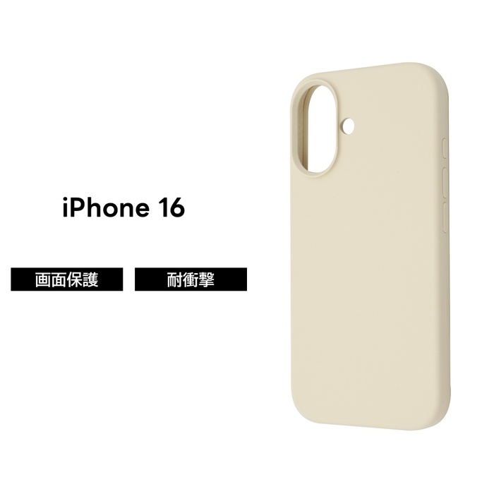 DEMIIU iPhone16用ケース ベージュ DEMIIU iPhone16用ケース ベージュ