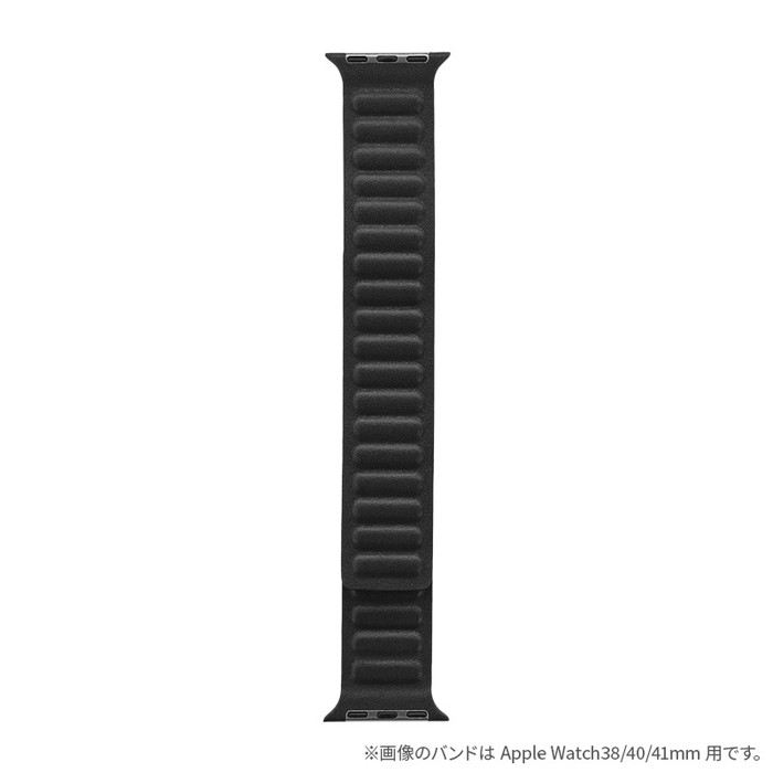 アップルウォッチ バンド レザー マグネット バンド ブラック 42mm 45mm 49mm おしゃれ かわいい レディース スポーツ アップルウォッチ バンド Apple watch ベルト Apple watch バンド