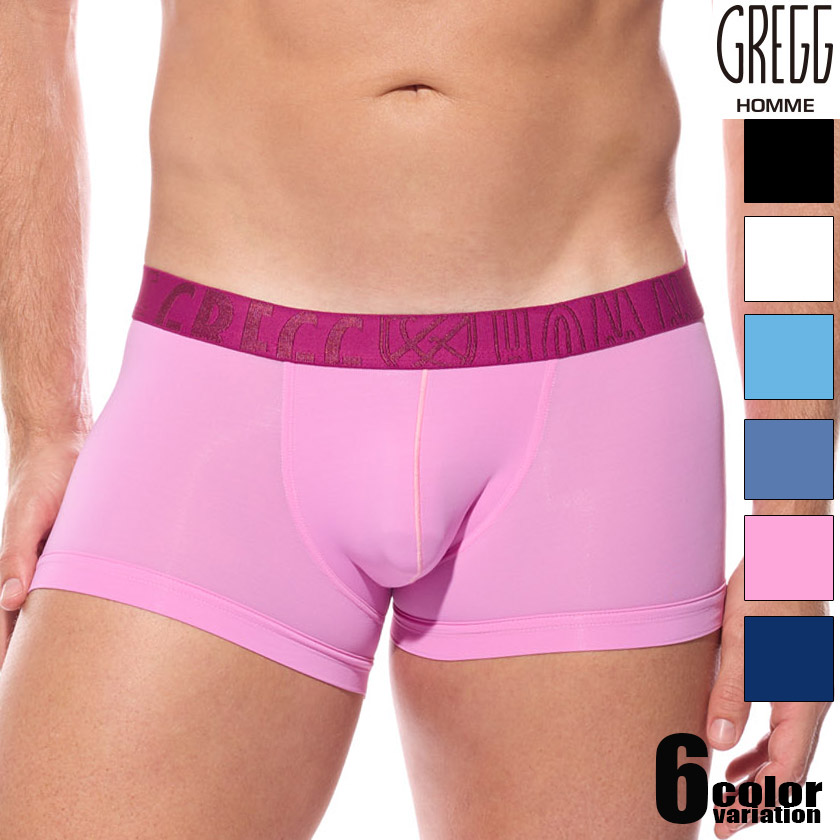 ボクサーズボン下 メンズ GreggHomme/グレッグ・オム YOGA BOXER BRIEF 薄っぺら   ボクサーズボン下 成人男性肌付き メンズ