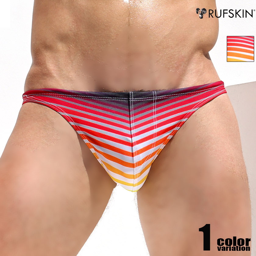 RUFSKIN/ラフスキン RITMO 光輝 水泳着 ビキニ型スイムウェア 海食麺麭 艶っぽい  メンズ 成人男性水泳着 海食麺麭