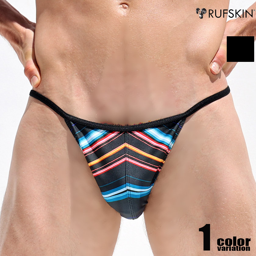 RUFSKIN/ラフスキン スイムウェア ビキニブリーフ型 STROBE メンズ水泳着 塩水ズボン下 海食麺麭 成人男性水泳着 砂浜御召しもの 艶っぽい ハイカットレッグ 二分の一うしろ側