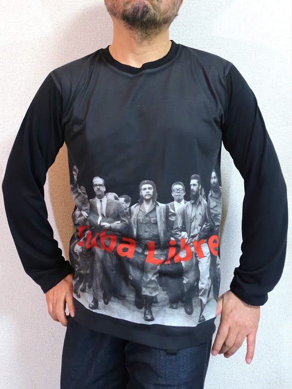 楽天市場】チェ ゲバラ ドライ Tシャツ キューバ 革命家 ロングTシャツ