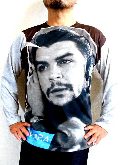 楽天市場】チェ ゲバラ ドライ Tシャツ キューバ 革命家 ロングTシャツ