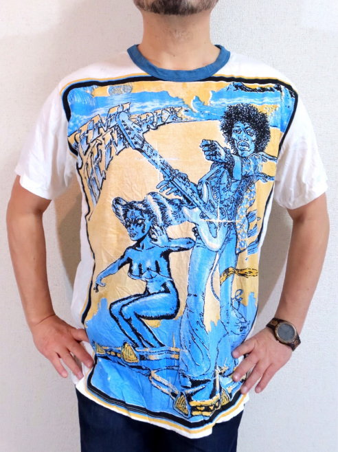 90s ジミ・ヘンドリックス バンドTシャツ 13fbe3272c235cb4708f8448d1f7c4