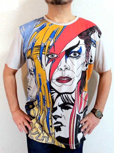 david bowie ビンテージ Tシャツ バンドTシャツ デビッド ボウイ ヴィンテージ 1987年デビッドボウイDavid Bowie Tシャツの通販