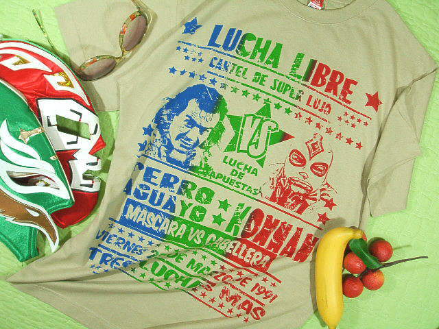楽天市場 メキシコ ルチャ 世界の格闘技ｔシャツ サイズ Xm 大きめm ３９８０円以上で 送料無料 大きいサイズ ｔシャツ メンズ 半袖 デザインｔシャツ ルチャ メキシコプロレス ルチャリブレ プロレス 格闘技ｔシャツ ラッピング無料 旅々ｔシャツ屋アジアン