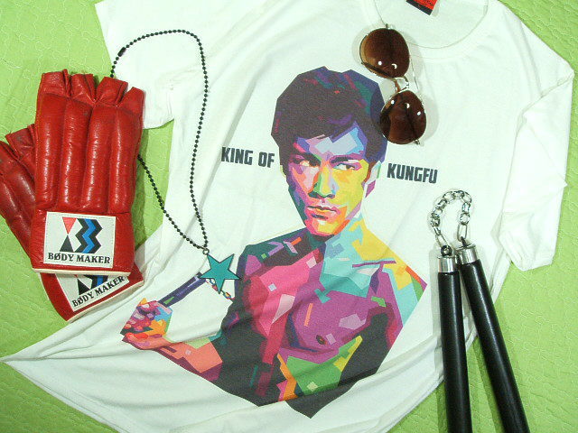 楽天市場】Bruce Lee 李小龍☆ブルース・リーＴシャツ【サイズ：M 