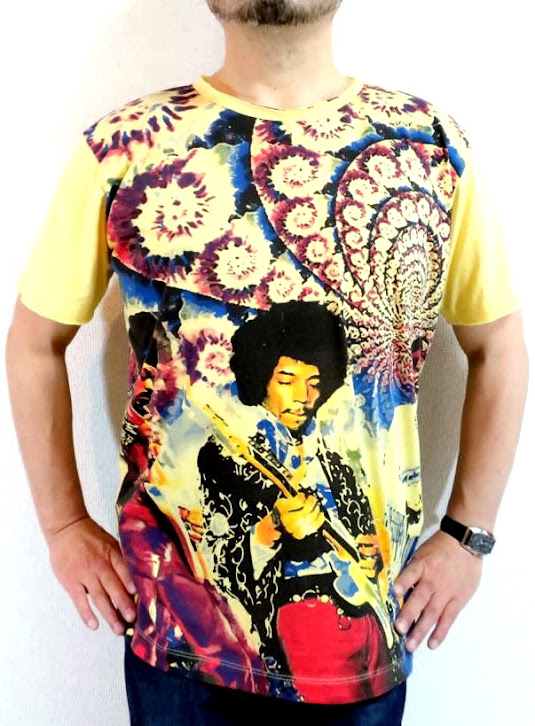 ジミーヘンドリックス　Tシャツ サイズL ジミヘン 楽天市場】ジミ・ヘンドリックスTシャツ【サイズ：L