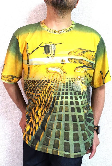楽天市場】世界の画家☆ダリの絵画Tシャツ【サイズ：S 、M