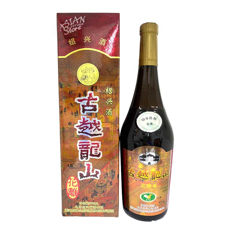 楽天市場】【常温便】【紹興酒】古越龍山 金龍5年600ml/17度