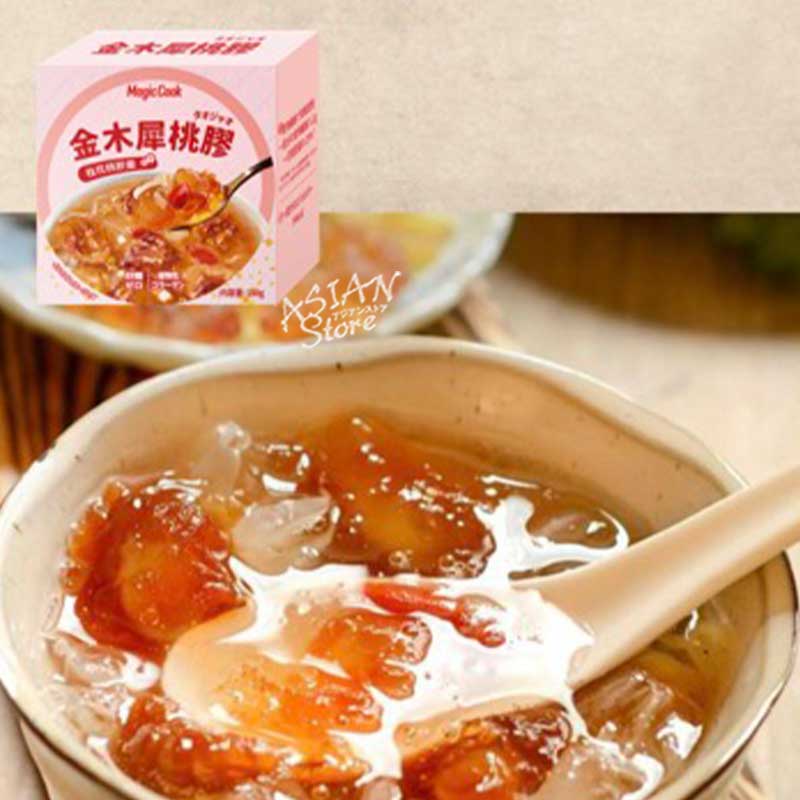 楽天市場】【常温便】和漢菓子 タロイモタオジャオ 桃膠／Magic Cook