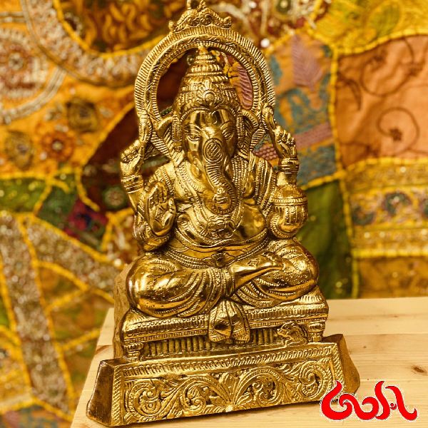 楽天市場】インドの神様 真鍮 ガネーシャ 壁掛け 置物 ヒンドゥー 